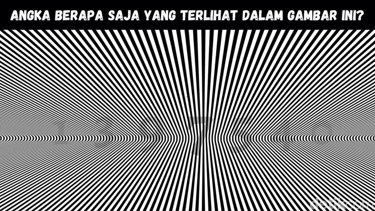 Menguji Penglihatan: Angka Tersembunyi Saat Memicingkan Mata, Ini Cara dan Hasilnya
