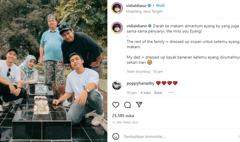 Mengungkap Makna Mawar Biru: Mengapa Ayah Vidi Aldiano Tak Henti Mengunjungi Makam Anaknya