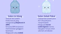 Mengungkap Perbedaan Tersembunyi Antara Galon Guna Ulang dan Sekali Pakai: Dari Rumah Hingga TPA