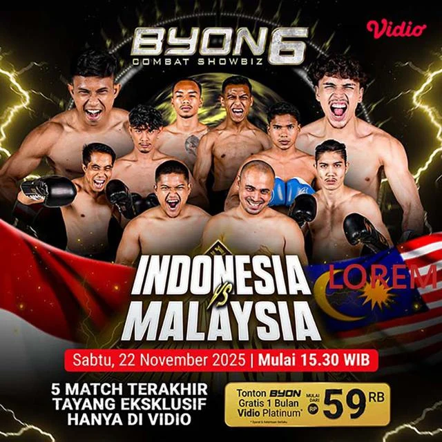 Panduan Lengkap Nonton Byon Combat Showbiz Vol. 7 di Vidio dengan Harga Rp59 Ribu