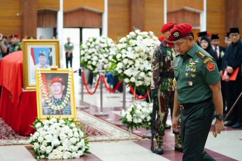 Panglima TNI Pimpin Pemakaman Mayor Anumerta Zulmi, Negara Hormati Pengorbanan Prajurit