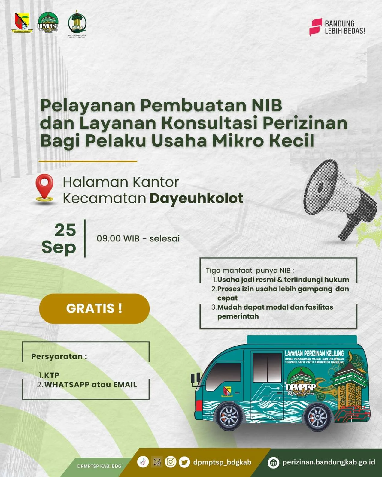 Pemkab Serang Luncurkan Layanan Keliling Perizinan untuk Percepatan NIB Pedagang Pasar, Upaya Kendalikan Inflasi Daerah