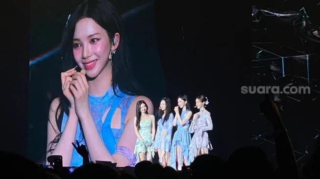 Penampilan Solo aespa Bikin Penggemar Indonesia Histeris di Konser ICE BSD City