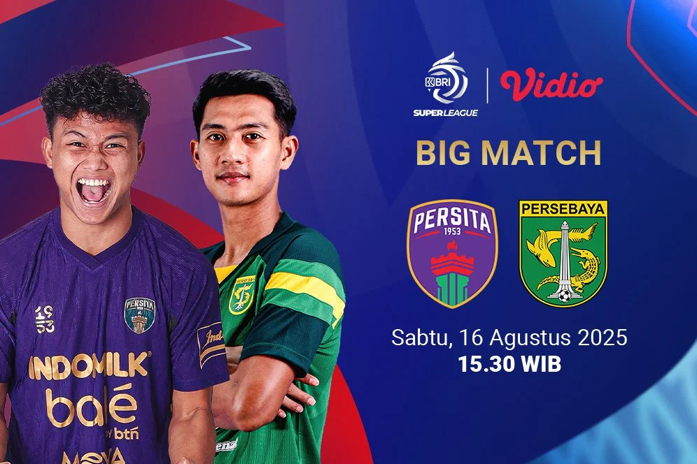 Persebaya Tundukkan Persita 1-0 Berkat Gol Tunggal Rivera di Pekan Ke-26 Super League 2025/2026