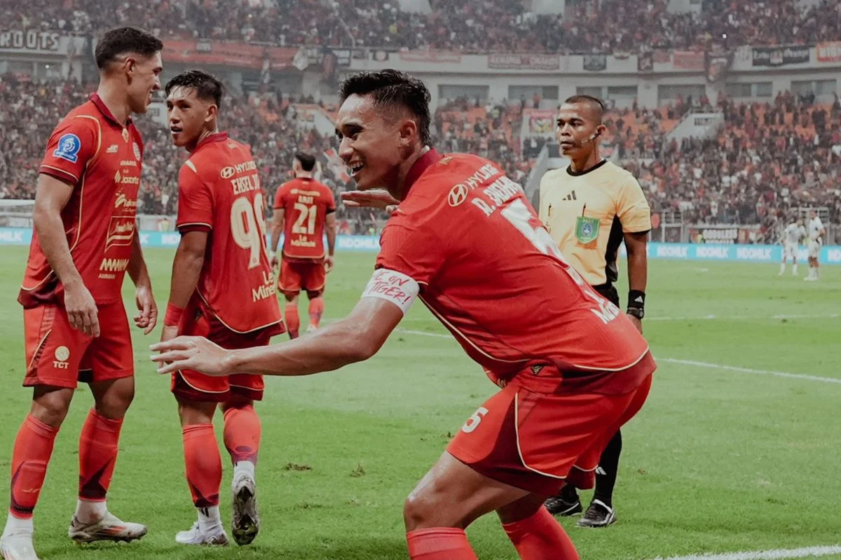 Persija Tersungkur 2-3 dari Bhayangkara, Kartu Merah Jordi Amat Bikin Pelatih Kecewa