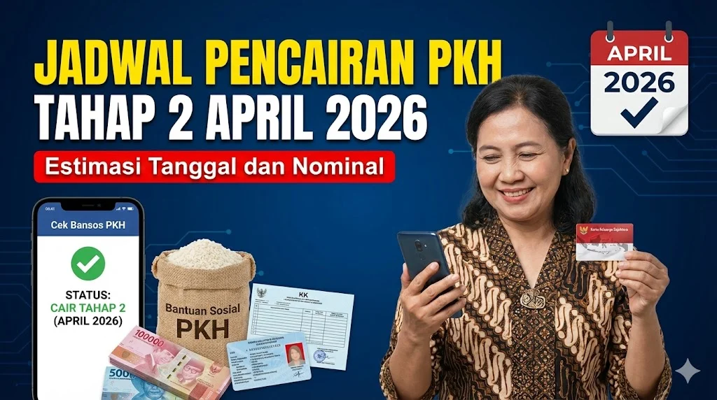 PKH Tahap 2 2026: Jadwal Cairnya Bansos Rp600.000 dan Cara Memastikan Dana Sudah Masuk Rekening