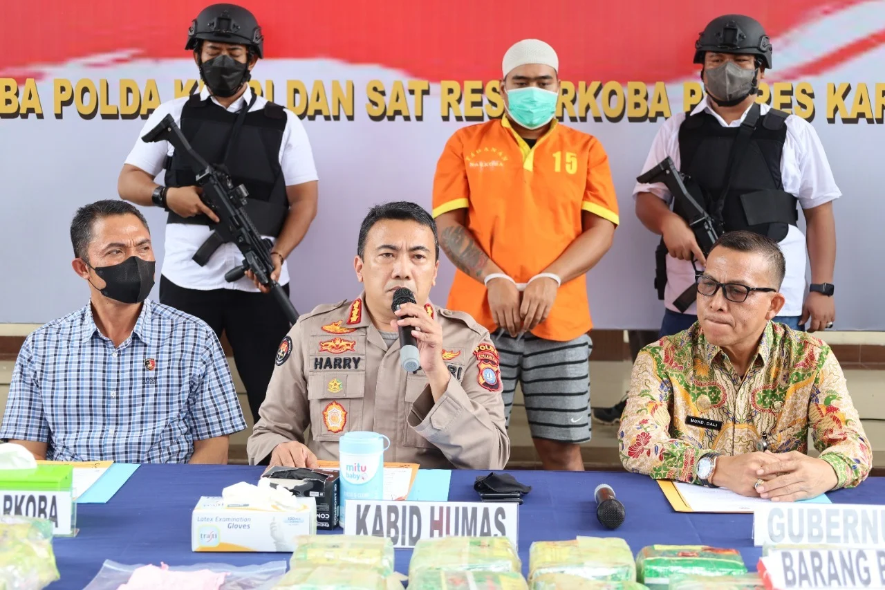 Polda Jambi Minta Dukungan Mabes Polri untuk Tangkap Buron DPO Narkoba 58 Kg Sabu