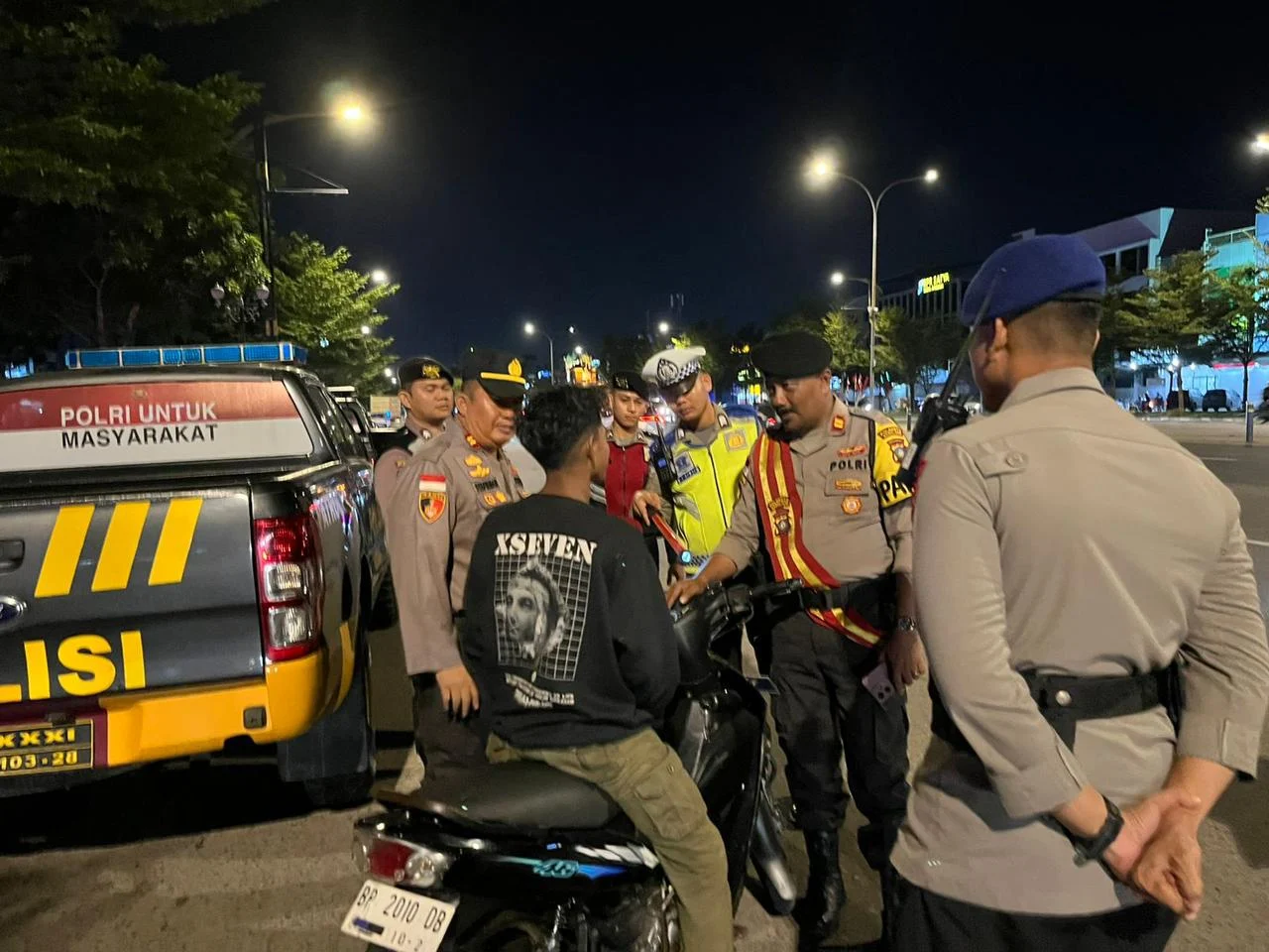 Polisi Gelar Patroli Besar di Pademangan untuk Memerangi Balap Liar, Warga Merasa Lega