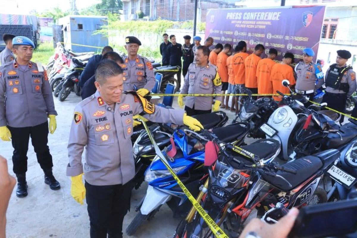 Polres Magetan Tangkap Pelaku Pencurian Sepeda Motor, Warga Lega Setelah Enam Kasus Terungkap
