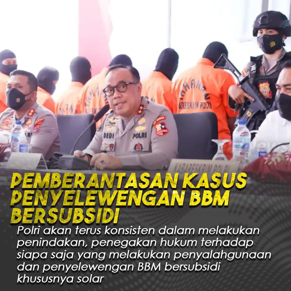 Polri Bongkar 665 Kasus Penyelewengan BBM dan LPG, Empat Provinsi Jadi Sorotan Utama