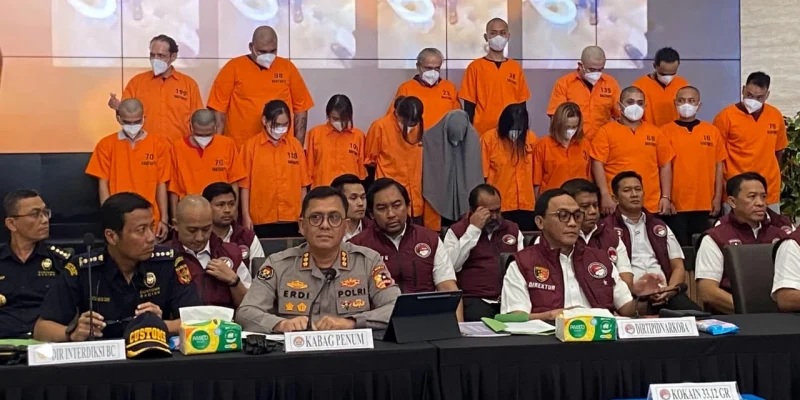 Polri Ungkap Jaringan Narkoba Delona Vista di Bali, Tujuh Pengedar Ditangkap