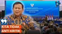 Prabowo Subianto Tunjukkan Keterbukaan pada Kritik: 98 Resolution Network Soroti Sikap Tidak Antidialog