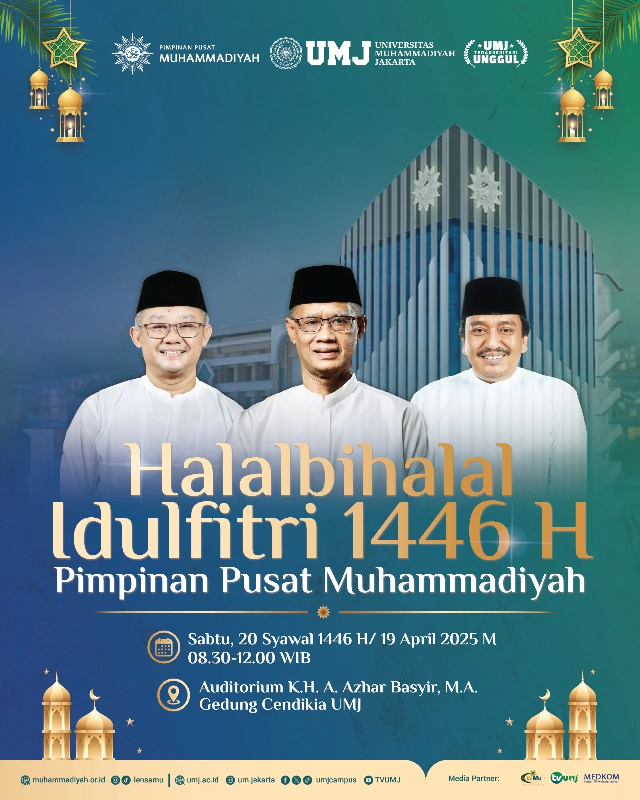 Pramono Anung Soroti Peran Muhammadiyah dalam Modernisasi Halalbihalal di Kediri