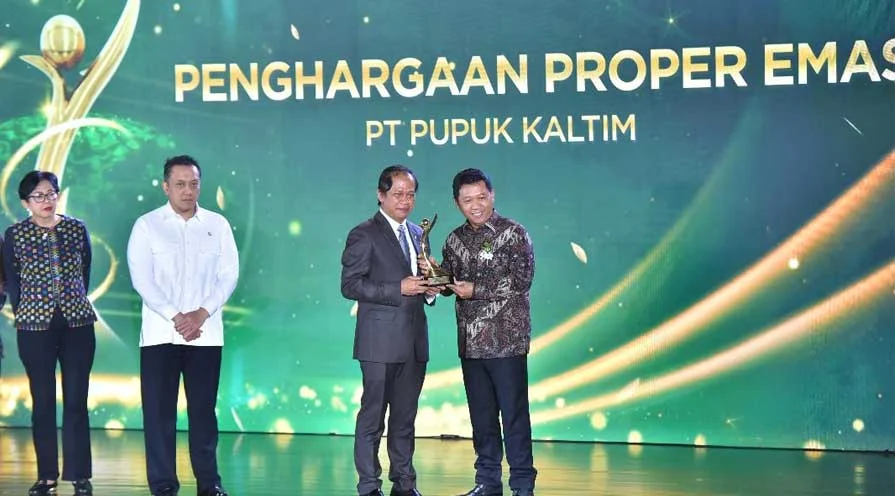 Pupuk Kaltim Raih Proper Emas 2025 Berkat Inovasi Sosial dan Pembangunan PLTS