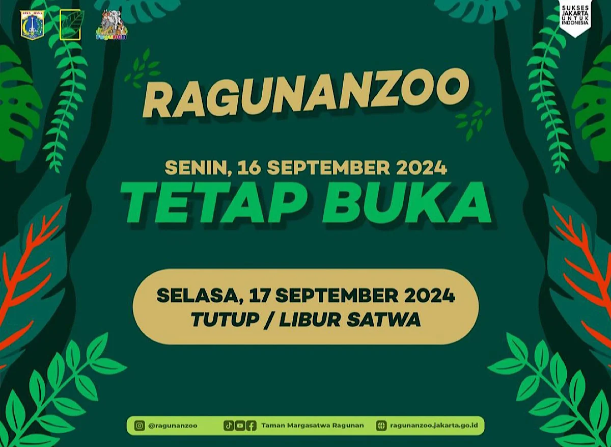 Ragunan Perpanjang Jam Buka Hingga Malam Hari untuk Sambut Libur Panjang Paskah