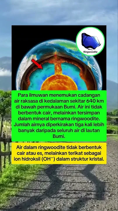 Raksasa Air di Kedalaman Bumi: Penemuan Reservoir Setara Tiga Kali Lautan Dunia