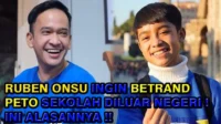 Ruben Onsu Rencanakan Pendidikan Luar Negeri untuk Betrand Peto di Amsterdam