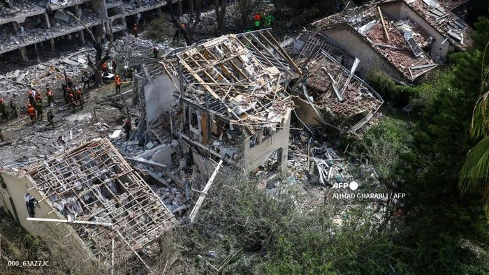 Rudal Iran Gempur Tel Aviv, Membakar Jantung Kota dalam Serangan Gelombang ke-98