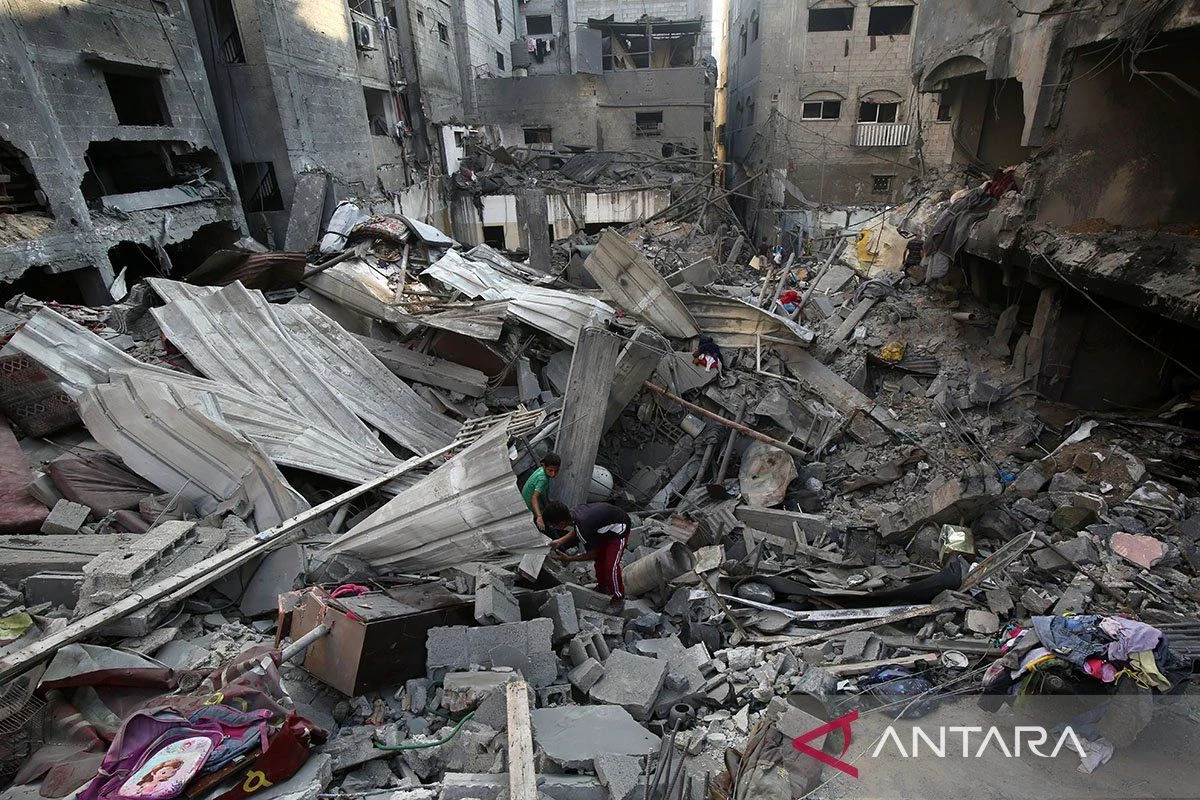 Serangan Udara Israel Guncang Kamp Pengungsi Gaza, Sepuluh Warga Palestina Tewas