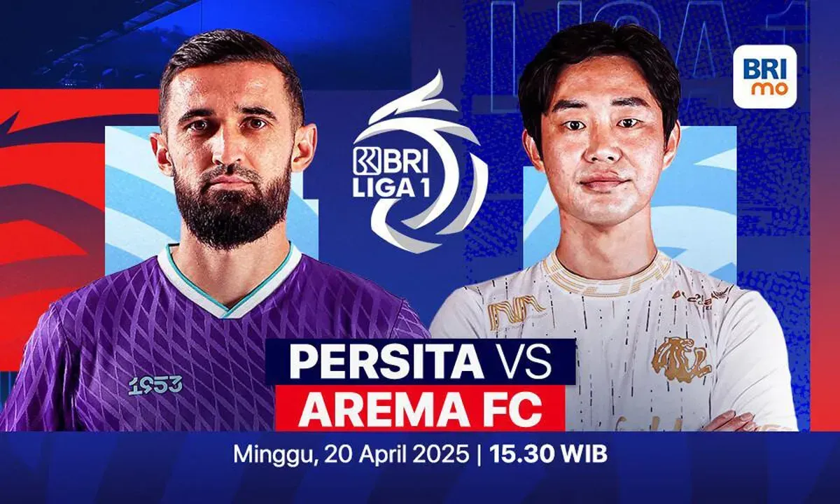 Streaming Eksklusif BRI Super League Pekan ke-27: Persita Tangerang vs Arema FC di Vidio