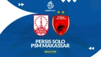 Super League: PSM Makassar dan Persis Solo Berbagi Poin di Laga Seru 1-1
