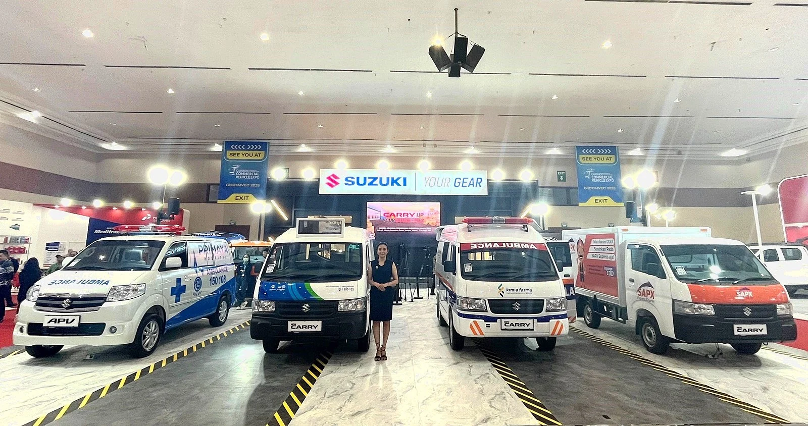 Suzuki Perkenalkan Enam Model Kendaraan Niaga di Giicomvec 2026, Mulai Ambulans hingga Kendaraan MBG