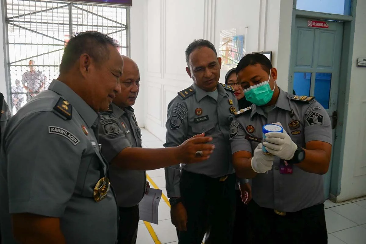 Tes Narkoba di Lapas Gorontalo Hasil Negatif, Semua Petugas dan Tahanan Bebas Narkoba
