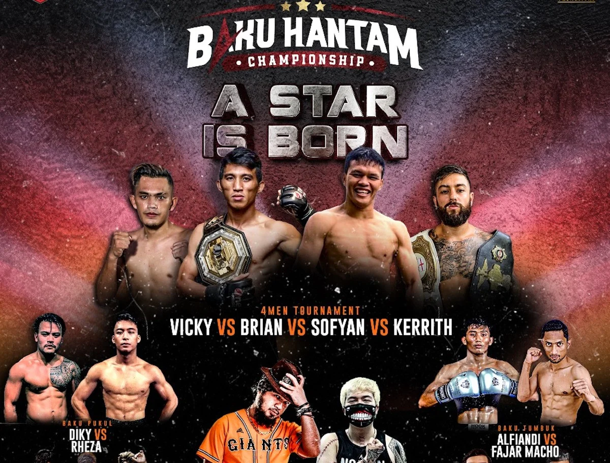 The Brutal Selection di Tangerang: Baku Hantam Championship Perkenalkan Format Baru yang Menggebrak Dunia Combat Sports