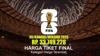 Tiket Final Piala Dunia 2026 Melonjak hingga Rp39 Miliar di Situs Resale FIFA