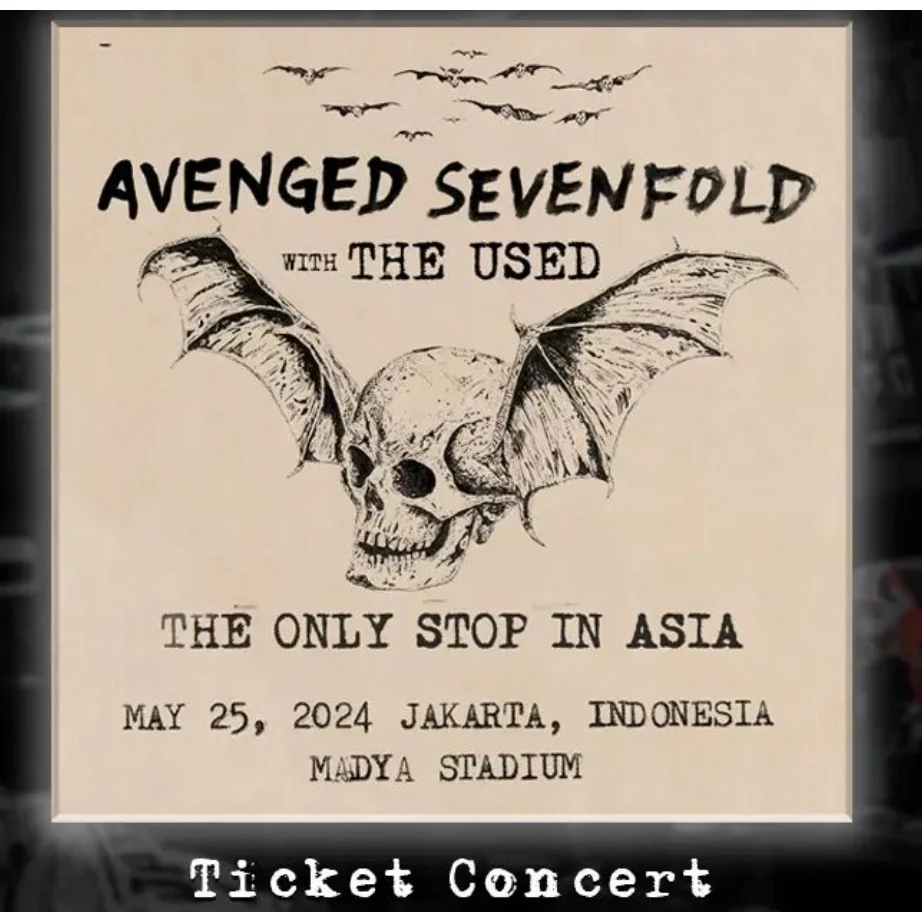 Tiket Presale Avenged Sevenfold Ludes Sekejap, Antusiasme Fans Indonesia Membara