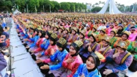Tim Ratoh Jaroe SMAN 4 Semarang Angkat Budaya Indonesia di Thailand International Folklore Festival