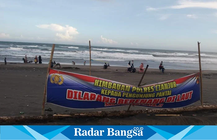 Tragedi di Pantai Cemara Cianjur: Tiga Pelajar Terkena Ombak, Satu Meninggal Dunia