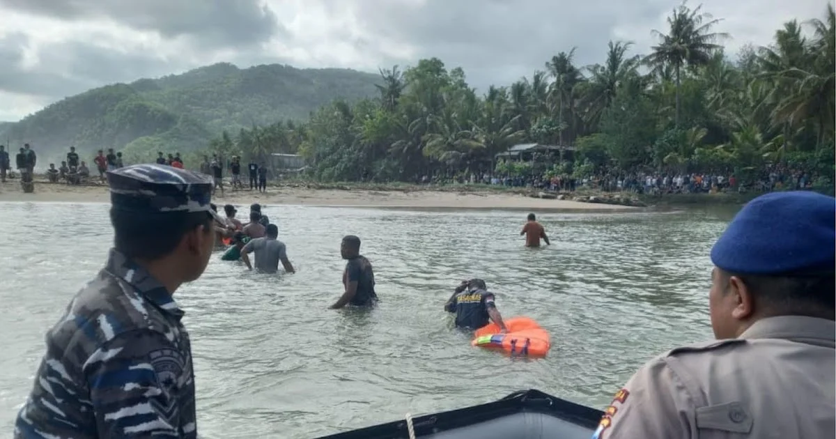 Tragedi di Pantai Purnama: Pemuda Gianyar Hilang Terseret Arus Saat Menyelamatkan Warga Tenggelam