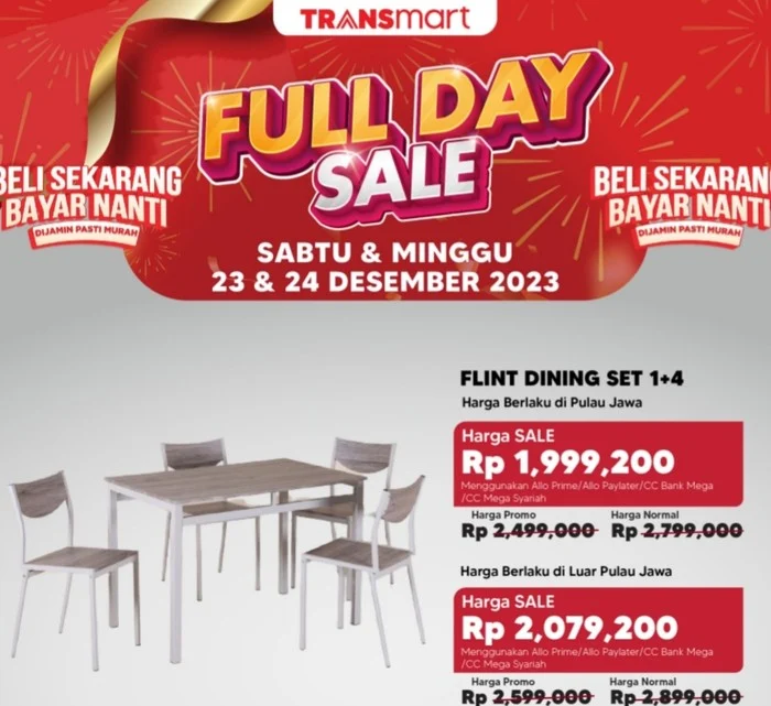 Transmart Full Day Sale Diskon Besar Peralatan Makan & Minum, Hemat Hingga 70% di Seluruh Indonesia