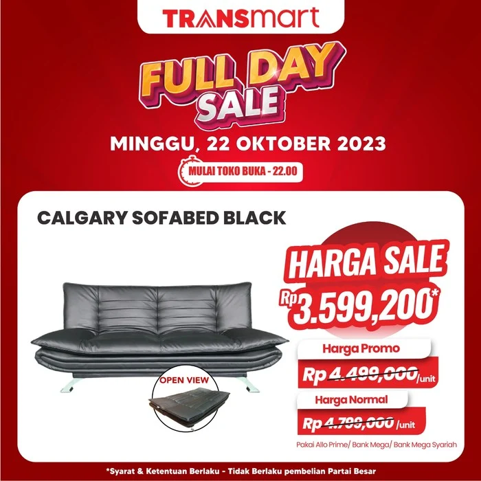 Transmart Full Day Sale Tawarkan Sarung Bantal Sofa Hanya Rp20 Ribu, Diskon Besar Bikin Belanja Lebih Hemat