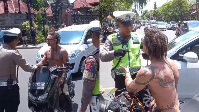 Turis Asing Mengamuk di Walking Street Pattaya, Polisi Segera Tangkap dan Bawa ke Kantor