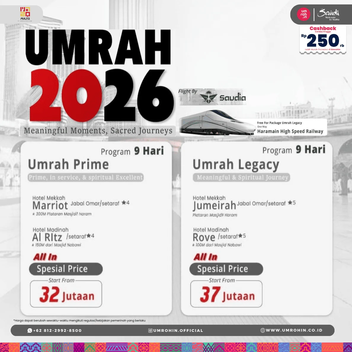 Umrah 2026 Lebih Canggih: Jemaah Dinikmati Layanan Teknologi Tinggi