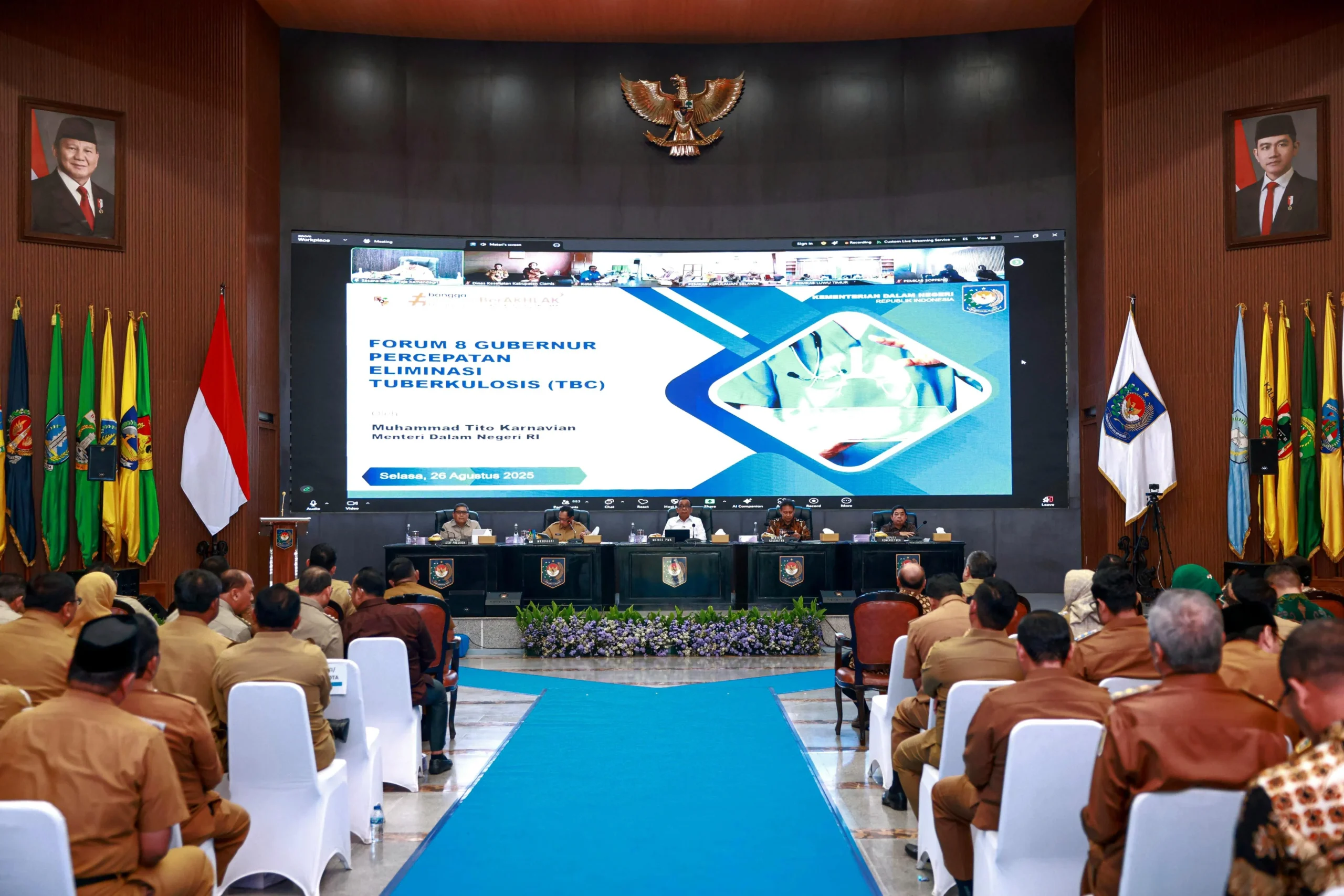 Wamendagri Wiyagus Desak Pemerintah Daerah Percepat Penanggulangan Tuberkulosis Nasional