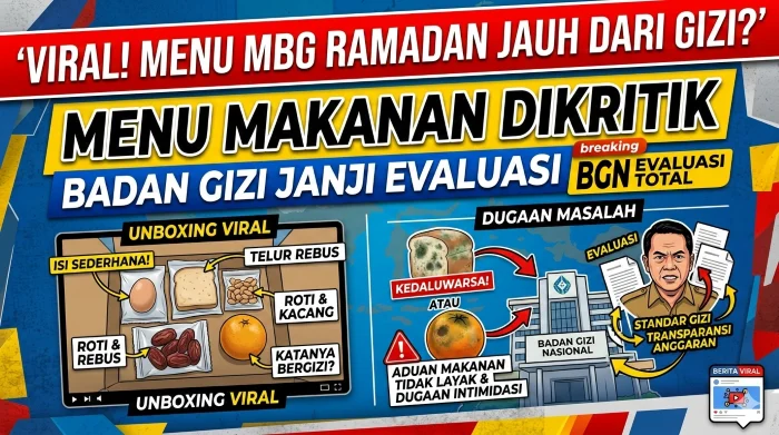 Badan Gizi Nasional Siapkan Bank Menu MBG Nasional