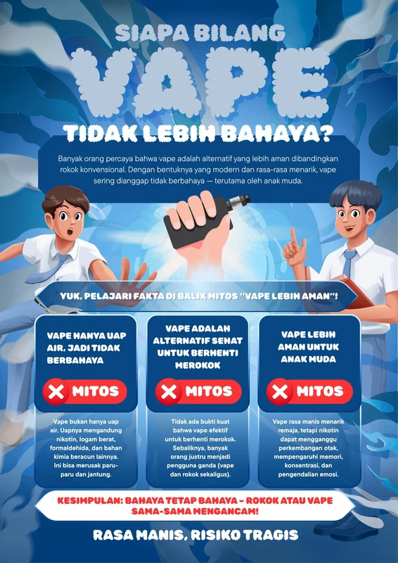 Bahaya Vape: Kemenkes Dukung Larangan untuk Melindungi Kesehatan Masyarakat