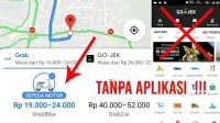 Cara Cek dan Hitung Estimasi Tarif Grab dan Gojek Motor tanpa Aplikasi