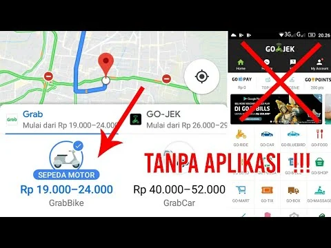 Cara Cek dan Hitung Estimasi Tarif Grab dan Gojek Motor tanpa Aplikasi