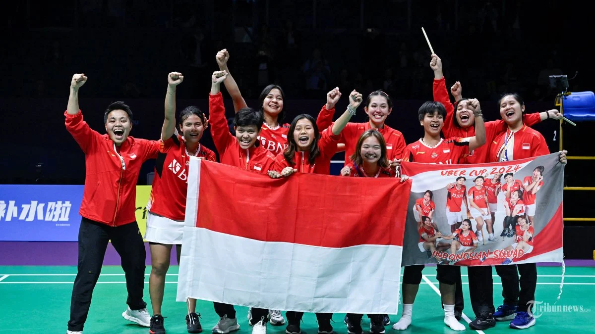 Indonesia Uber Tumbangkan Denmark 3-1, Siap Tantang Korea Selatan di Semifinal Piala Uber 2026