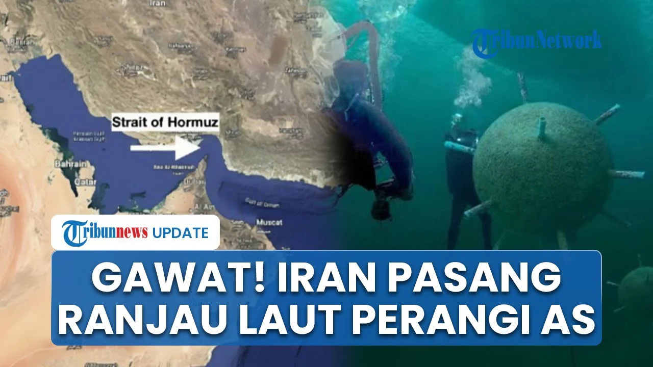 Iran Akui Pemasangan Ranjau di Selat Hormuz, Kapal Asing Wajib Berkoordinasi