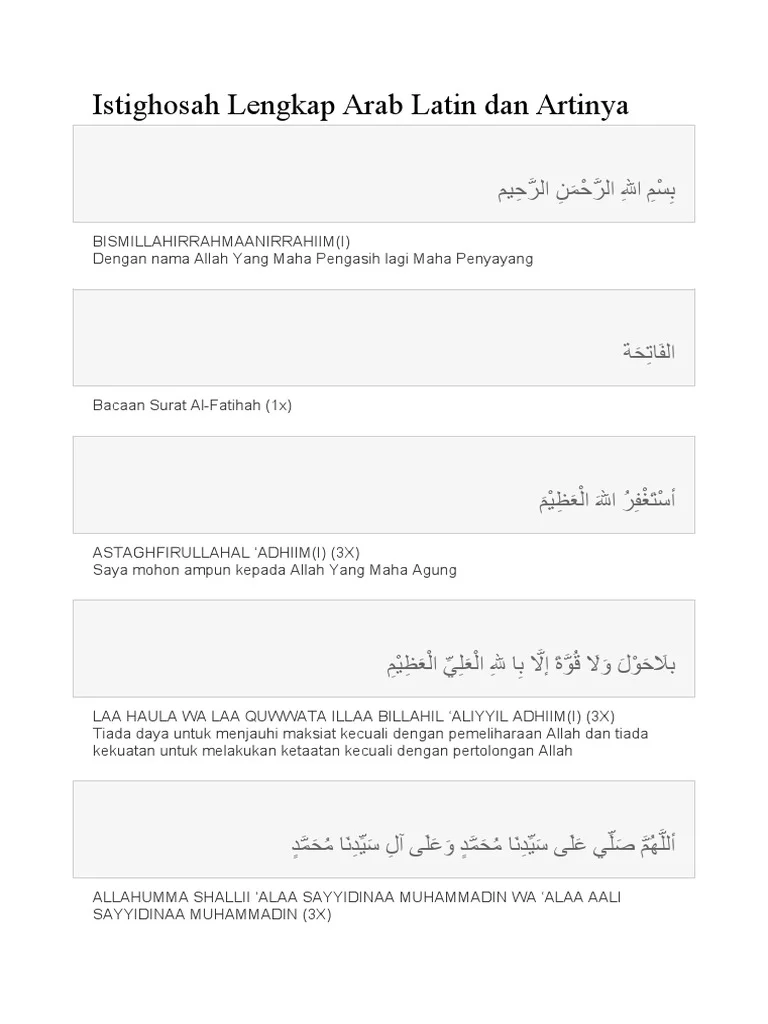 Istighosah Lengkap: Bacaan Arab, Latin, Arti, dan Tata Urutnya