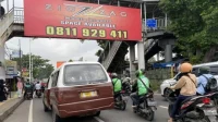 Kemacetan Parah di Jalan Lenteng Agung Jakarta Selatan