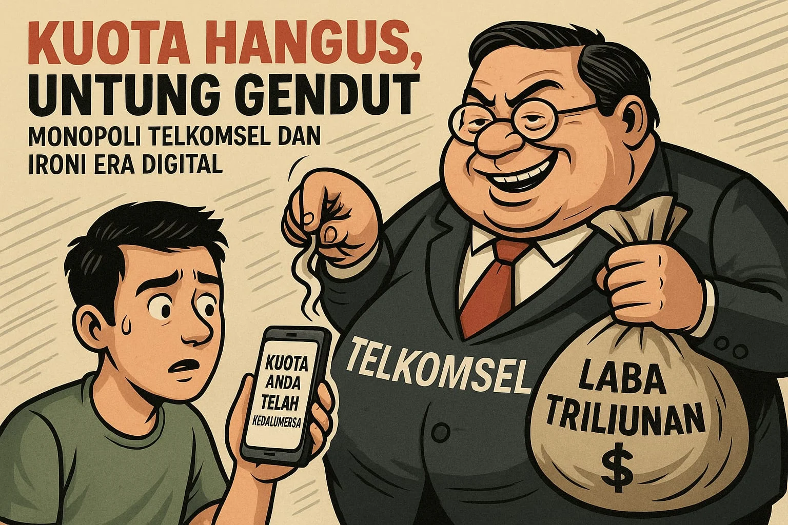 Kuota Internet Tak Bisa Hangus, Apakah Ini Akan Mempengaruhi Tarif Internet?