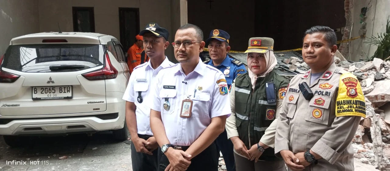 Ledakan Tabung Gas di Jakarta Barat, 5 Orang Luka Bakar