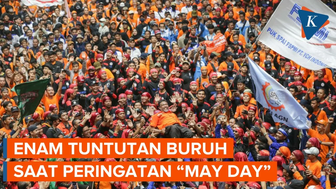 May Day 2026: KSPSI Tuntut Pembayaran Pesangon Buruh Sritex yang Tertunda