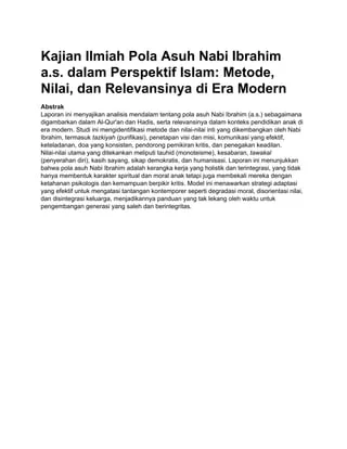 Mengguncang Fondasi Modernitas: Metode Berpikir Nabi Ibrahim di Era Media Sosial